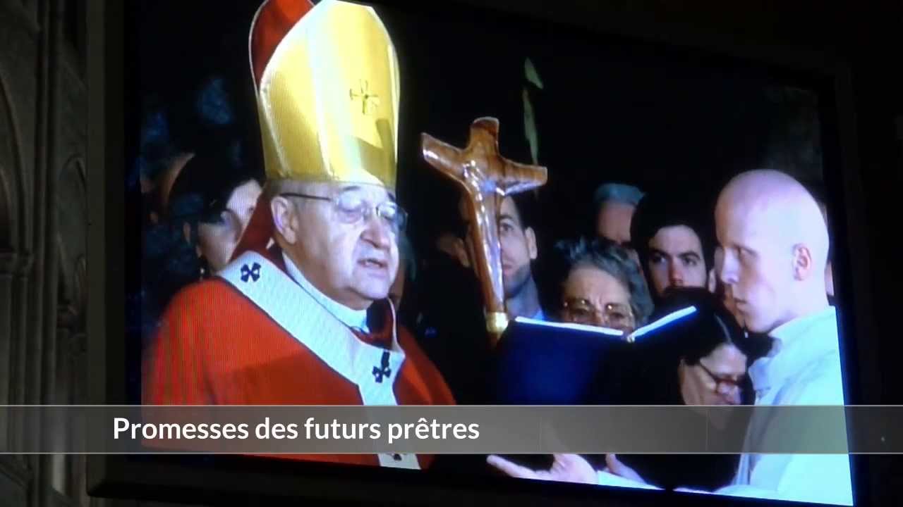 Ordinations sacerdotales 2013 &agrave; Notre Dame de Paris.1 Entr&eacute;e