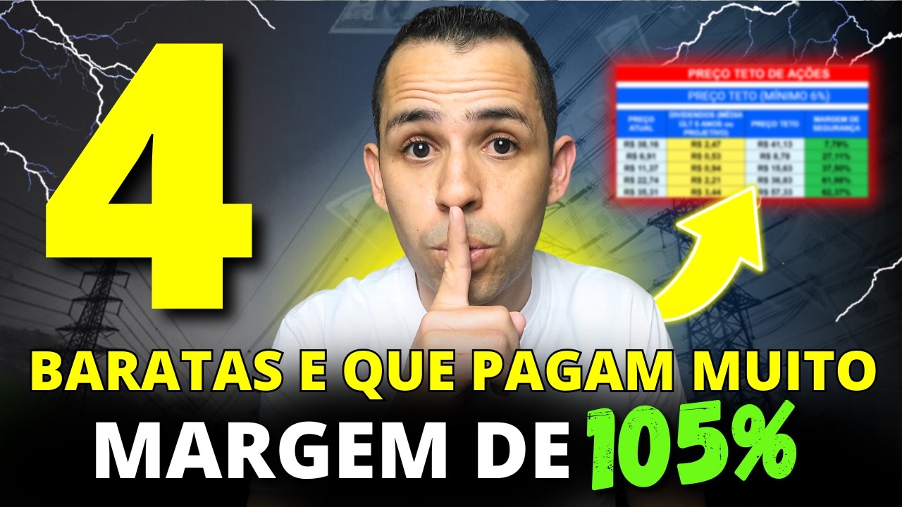 VIVER DE DIVIDENDOS: Eu começaria por essas 4 AÇÕES em MARÇO