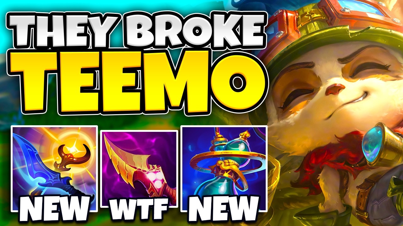NEW SEASON 16 TEEMO IS ACTUALLY BROKEN