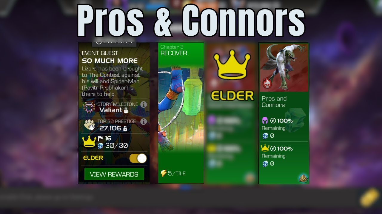 Pros & Connors 🦎 | Mystic Quest Full Run &ndash; Elder Difficulty | MCOC