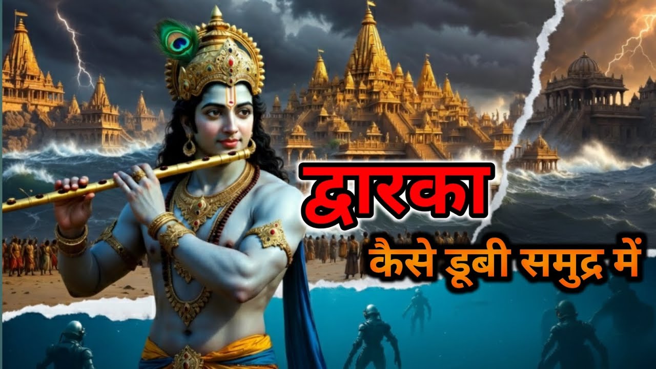 समुद्र के नीचे छिपी श्रीकृष्ण की नगरी? द्वारका का असली रहस्य! | Dwarka Mystery & History 