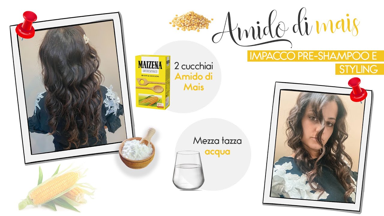 Amido di mais. Leave in & impacco pre shampoo (GAM)