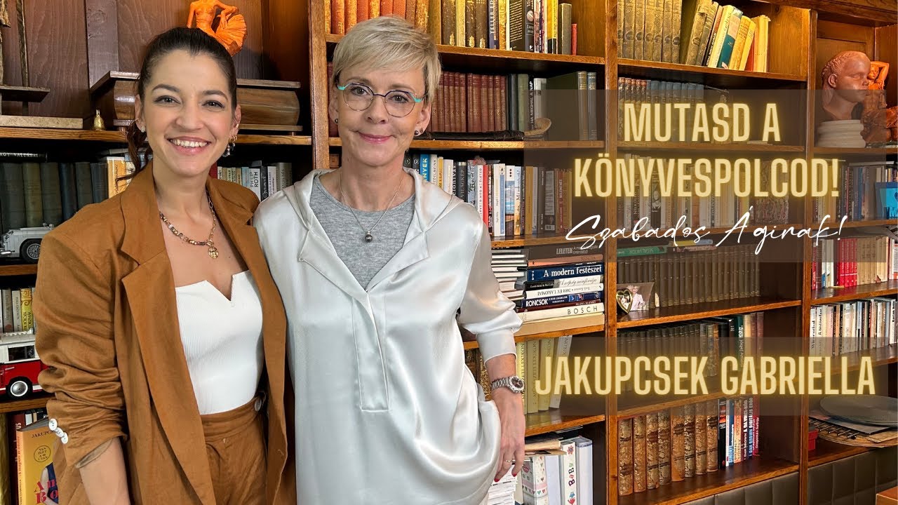 MUTASD A KÖNYVESPOLCOD! S3E6 - Jakupcsek Gabriella