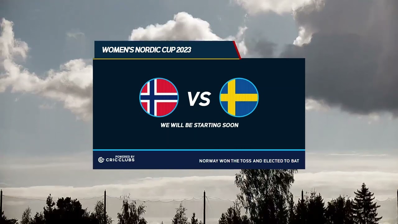 Women's Nordic Cup 2023: Sweden v Norway T20I
