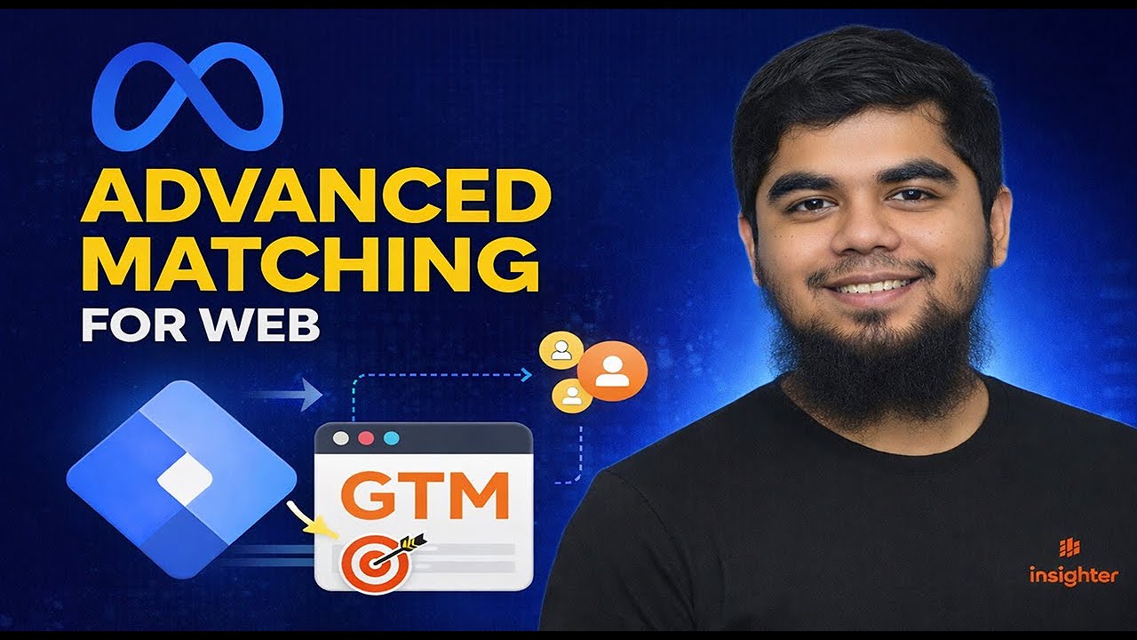 Meta Pixel Advanced Matching Using Google Tag Manager (GTM) | Tracking Expert | Browser Side
