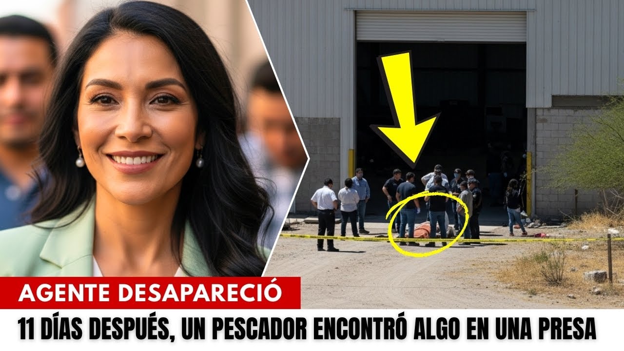 Agente desapareció mostrando una casa. 11 días después, un pescador encontró algo en una presa
