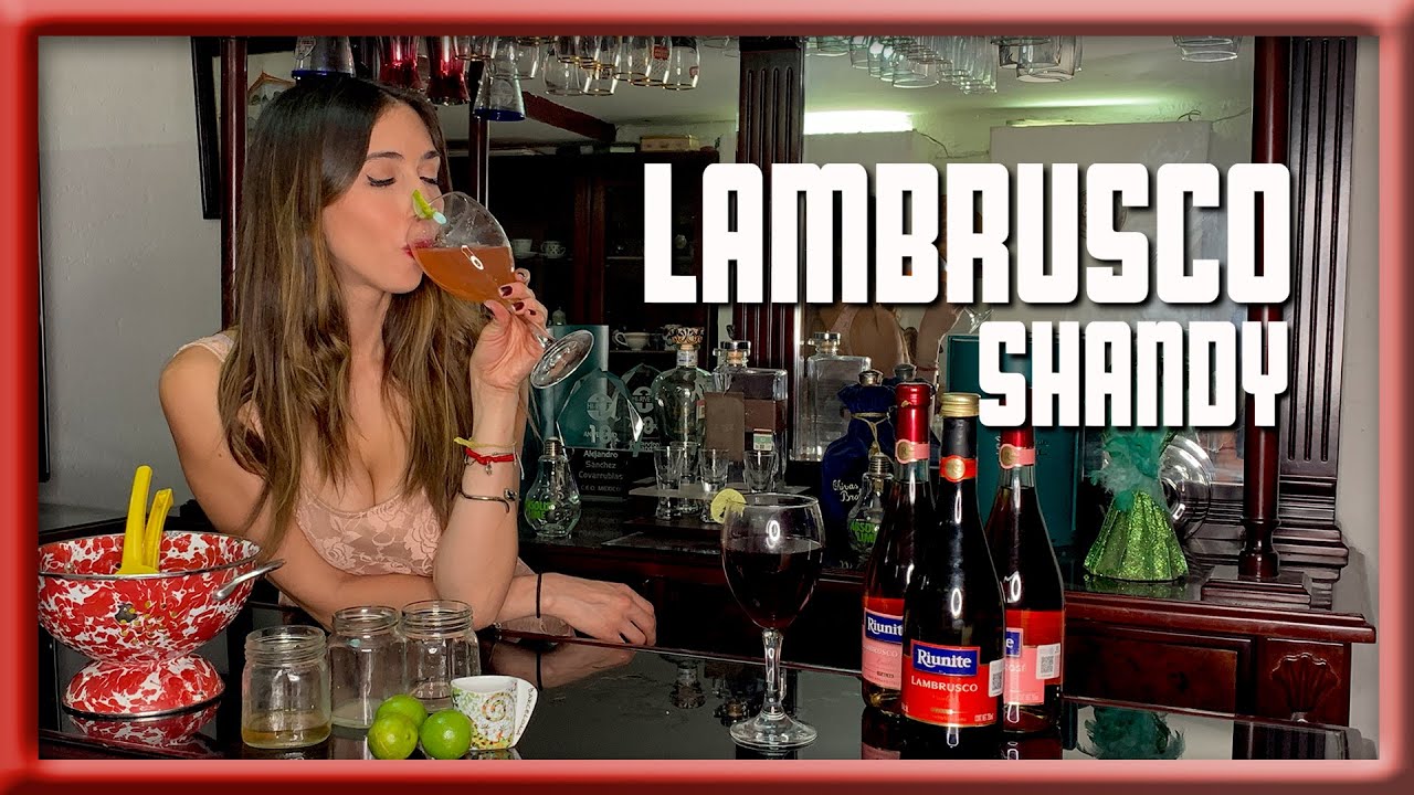 Riunite Lambrusco Shandy / Coctél con Vino / Ale Toledano
