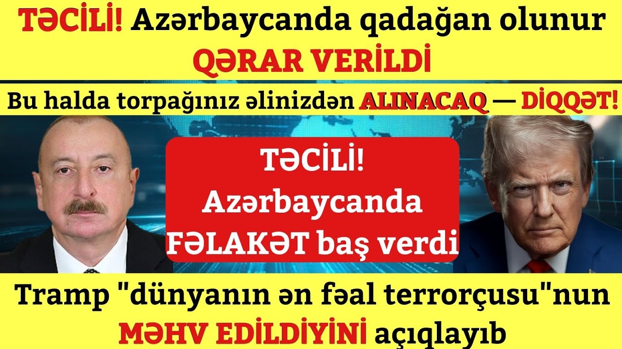 XƏBƏRLƏR! 23.05.2026 - XEBERLER SON DEQİQE