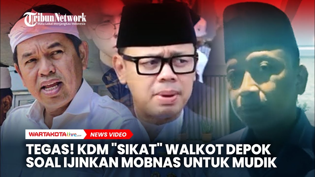 TEGAS! Dedi Mulyadi Tegur Walkot Depok Soal Ijinkan Pakai Mobil Dinas untuk Mudik