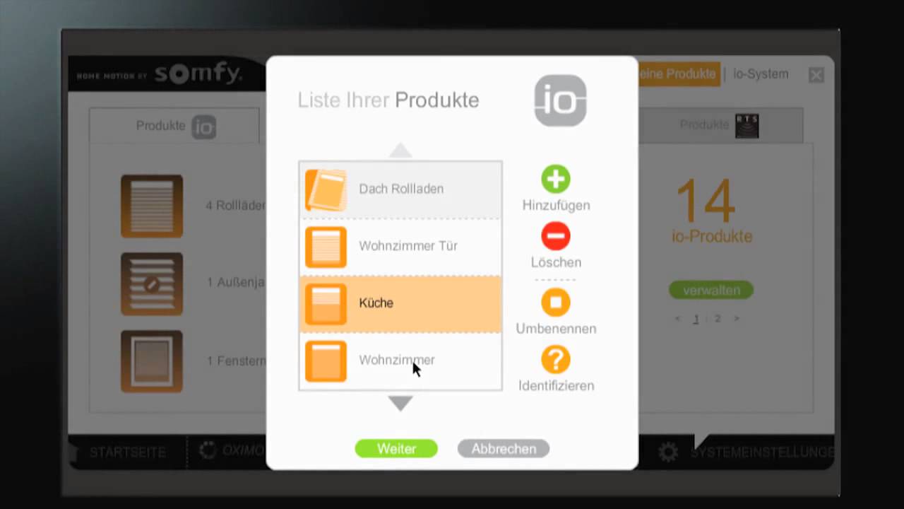 Einlernen von Somfy-Produkten in die TaHoma Connect.mp4