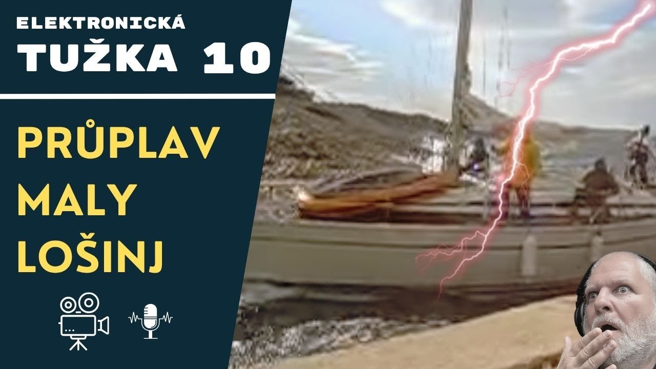 ZRÁDNÝ KANÁL U MALÉHO LOŠINJU. 10. díl elektronické tužky