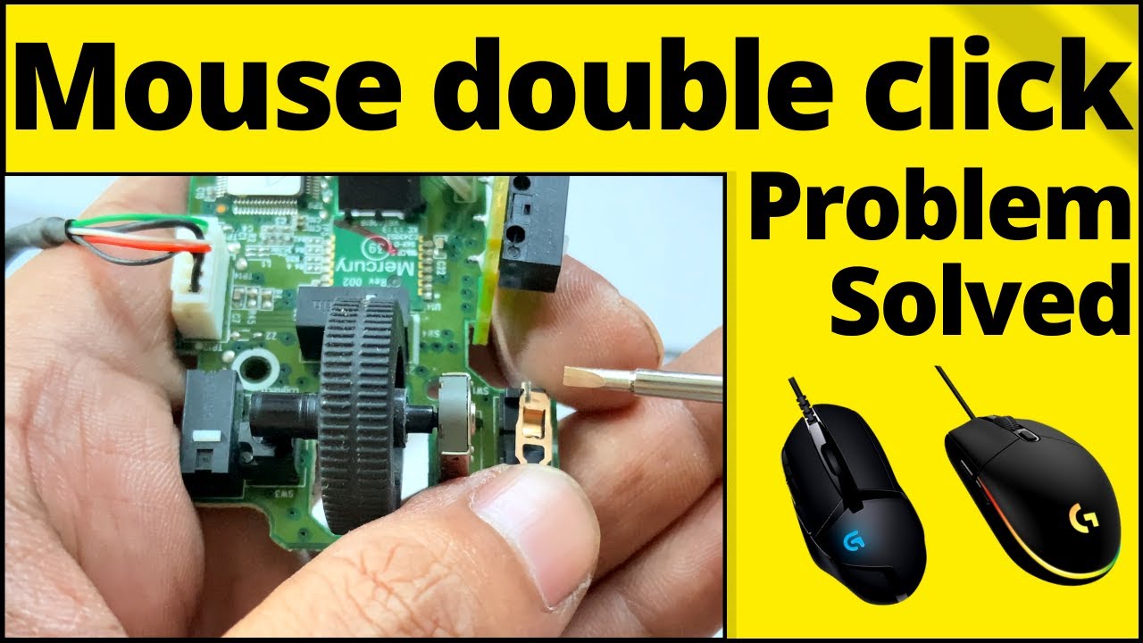 Mouse double click problem | How to fix mouse double click problem