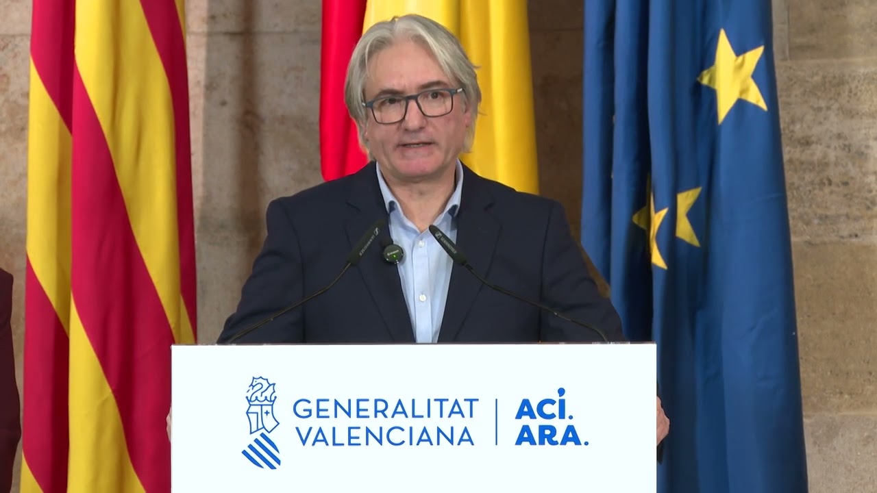 Reunió d'UGT PV, CCOO PV i CEV amb el president de la Generalitat
