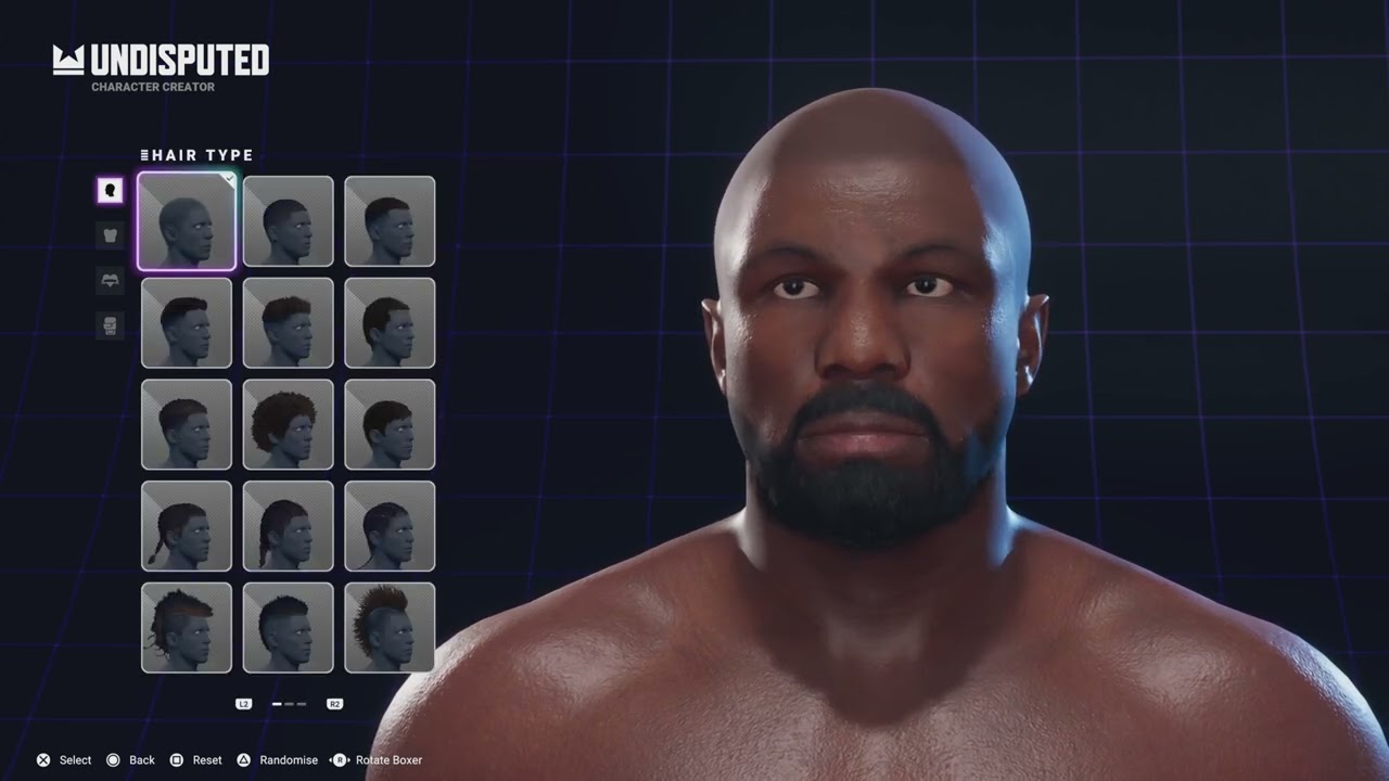 Derek Chisora CAF (create a fighter) - Undisputed - ps5