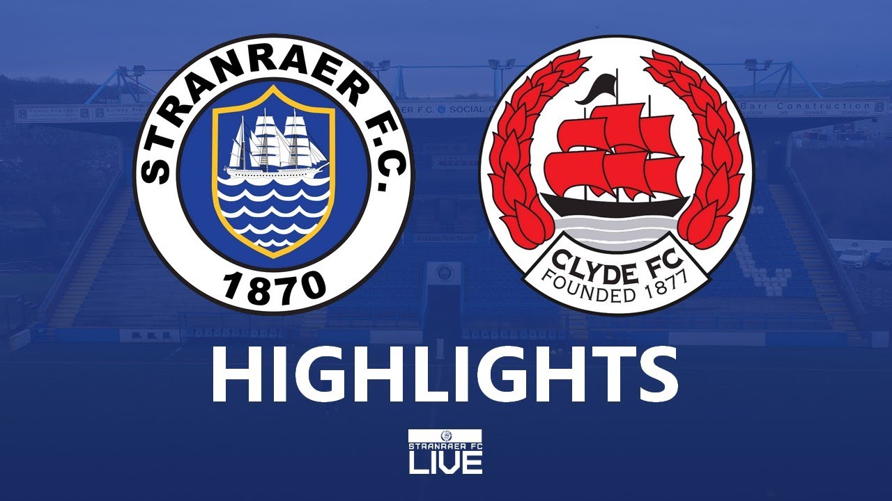 Highlights | Stranraer 1-1 Clyde, 28 December 2024