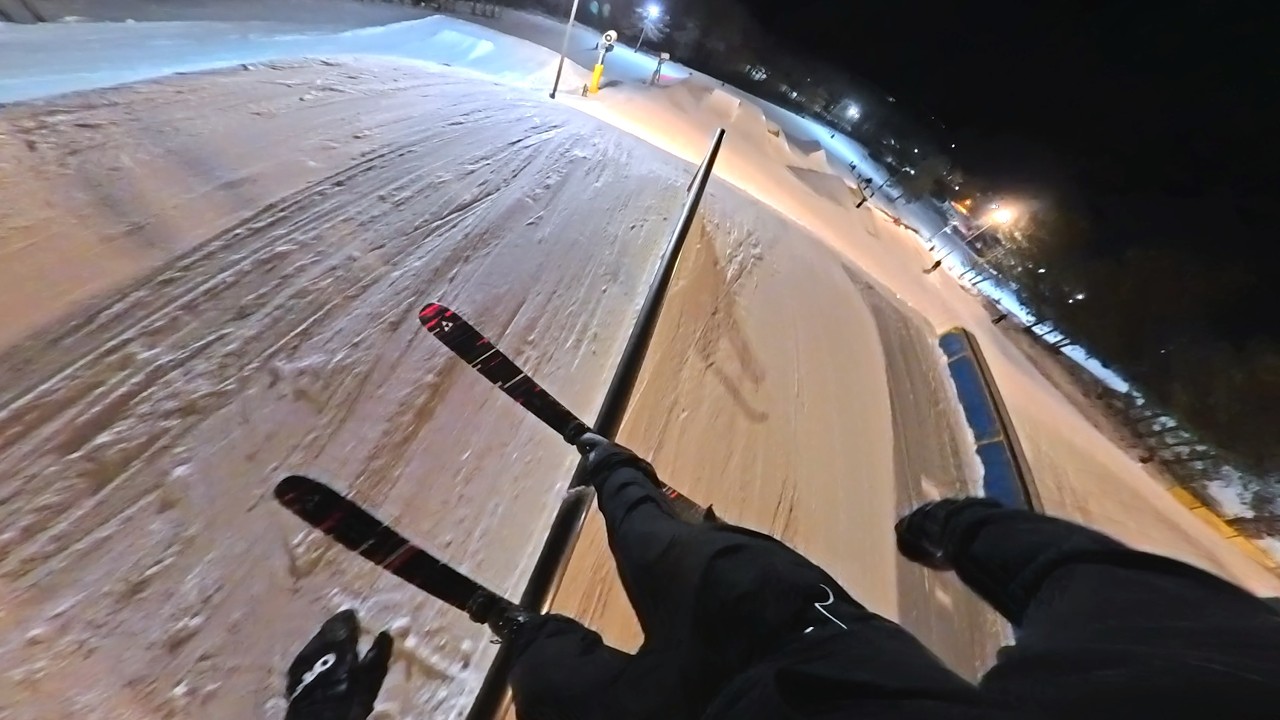 POV: Skiing at 3AM