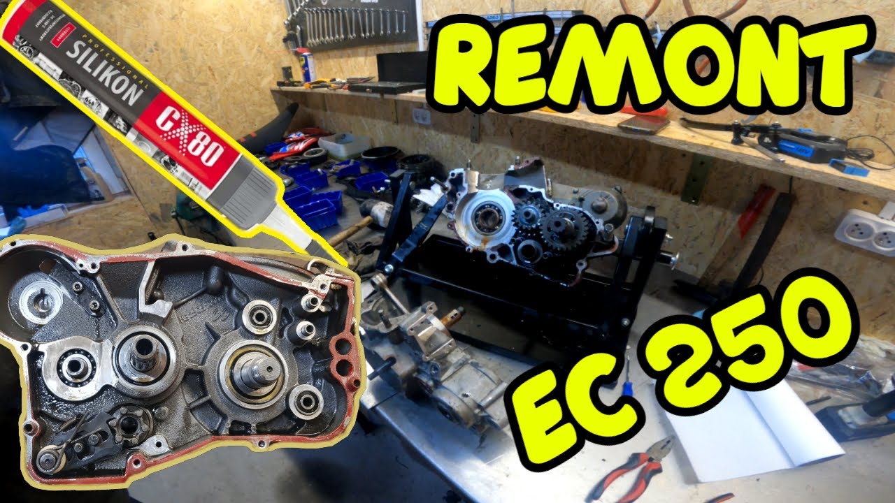 Remont Generalny Gas Gas EC250 - SILIKON musi być - Rozbiórka Silnika - Odwiedził mnie Enduro Opa