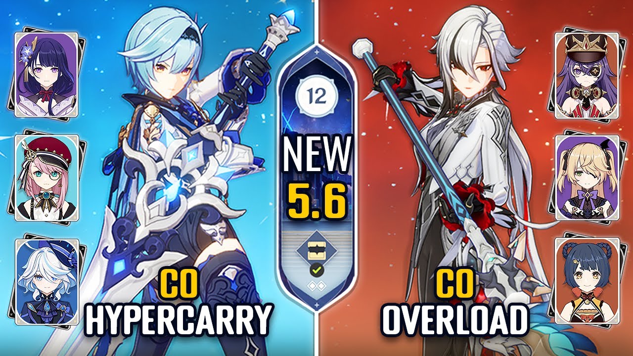 F2P C0 Eula Hypercarry & C0 Arlecchino Overload Team | NEW Spiral Abyss 5.6 | Genshin Impact
