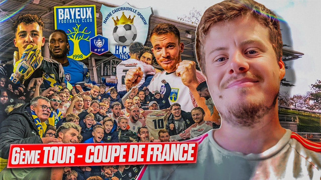 UN SOIR DE FÊTE POUR LE BAYEUX FC (R1) QUI ÉLIMINE UNE N3 EN COUPE DE FRANCE !