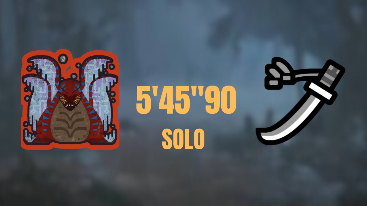 [MH Wilds]Arch Tempered Uth Duna-LS-Solo-5'45''90
