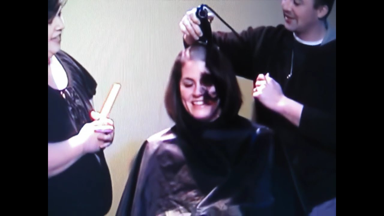 Balding for Battle - Jen shaves her head for charity (HD remaster)