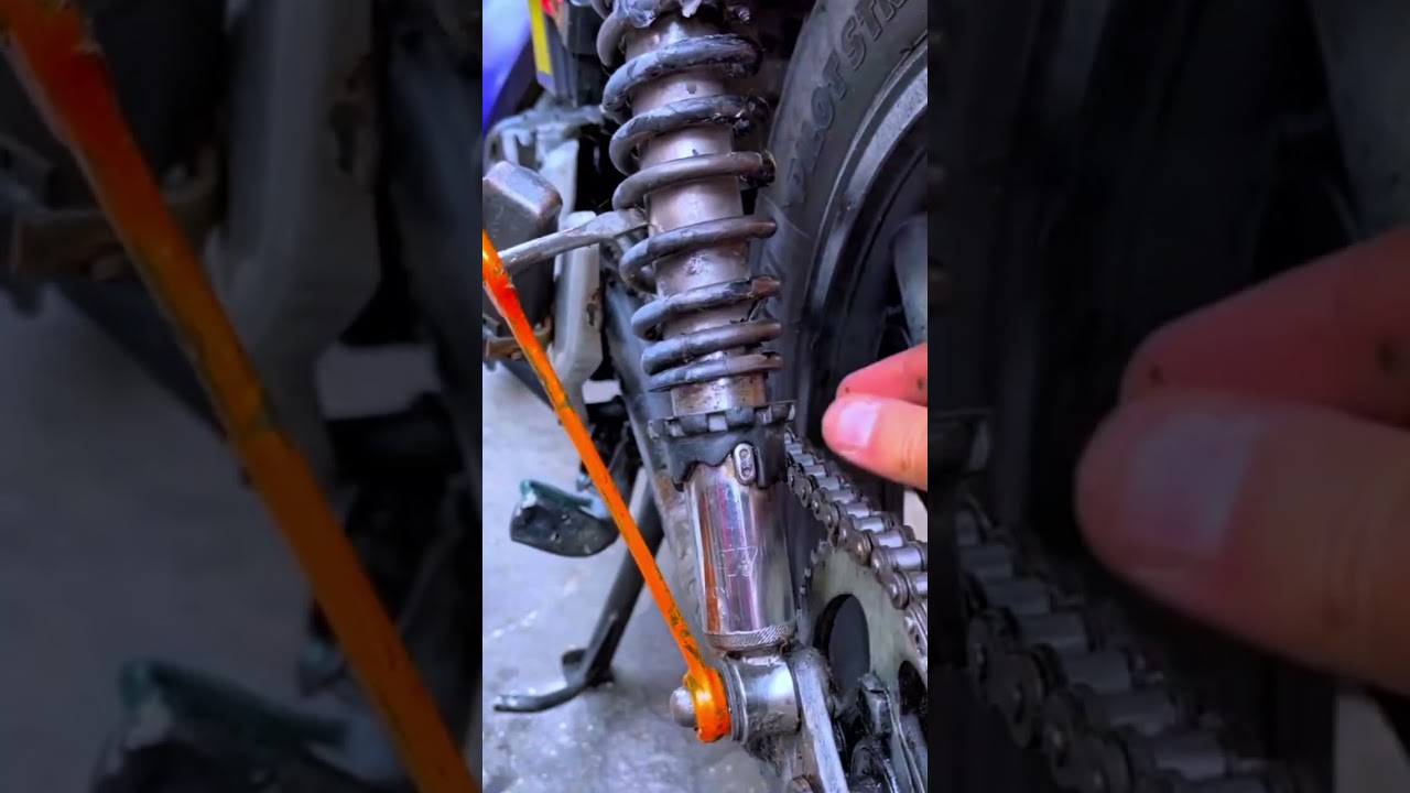 मोटरसाइकिल का सॉकर बनाए#motorcyclerepair #brakesystem #diybikerepair