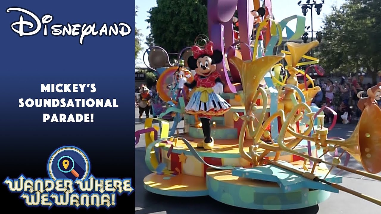 Mickey's Soundsational Parade At Disneyland