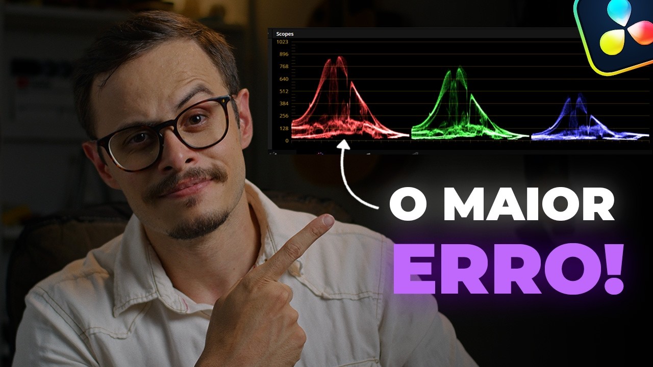 Como Consertar o Sensor da sua Câmera no DaVinci Resolve