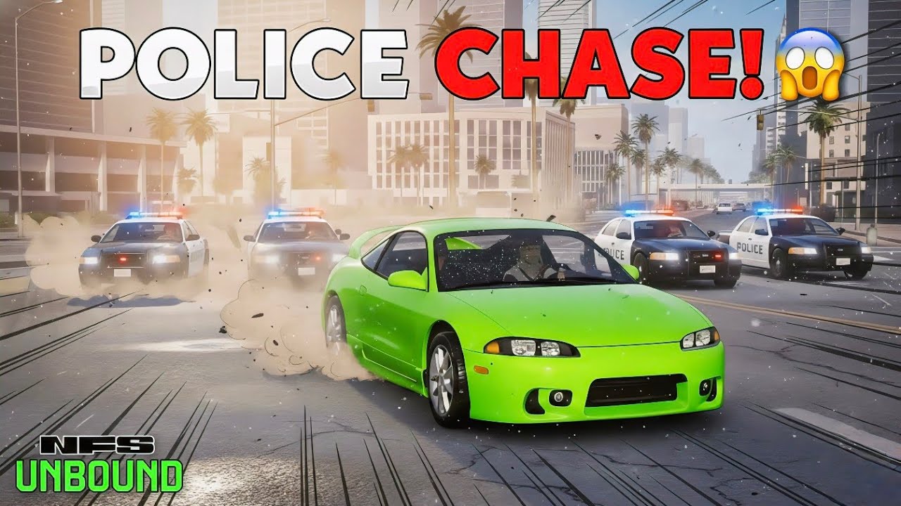 INSANE Police Chase in NFS Unbound 🚓🔥