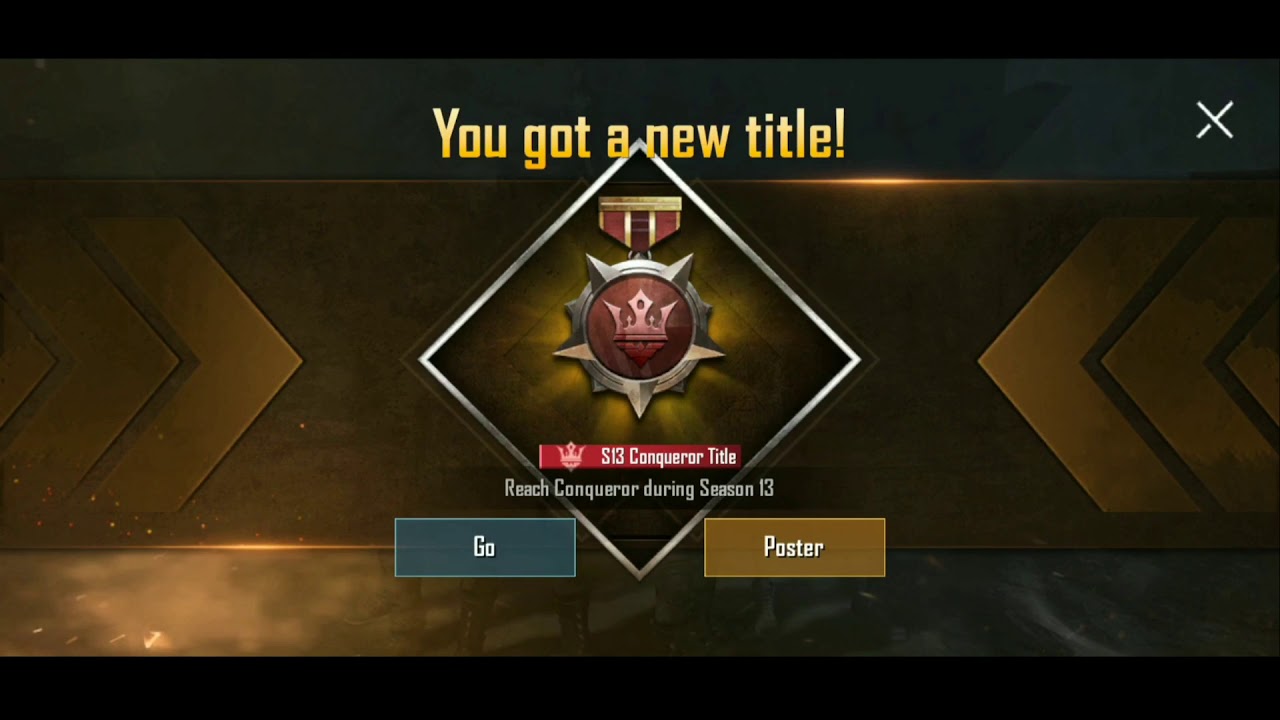 Conqueror Rewards Season 13 Collecting On Season 14