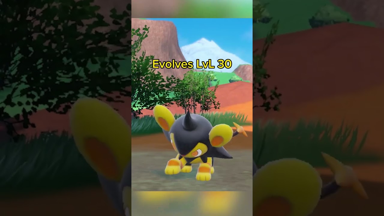 SHINY EVOLUTION: Shinx to  Luxray Pokemon Scarlet Violet