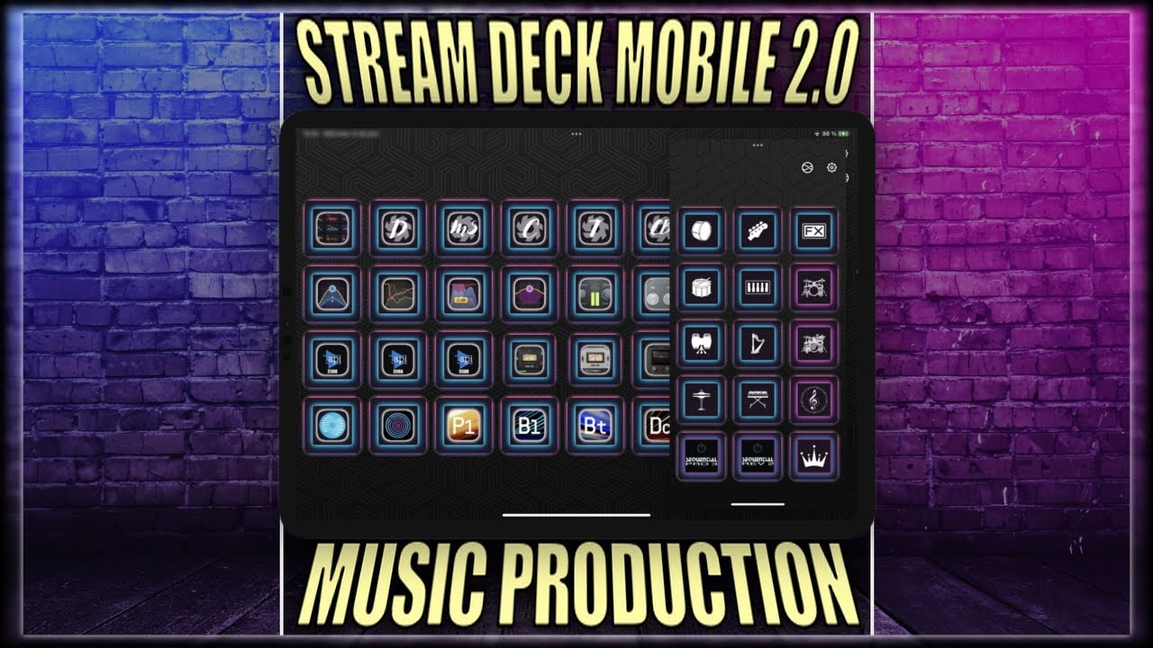 How to Use/Set Up Stream Deck Mobile 2.0 for Music Production