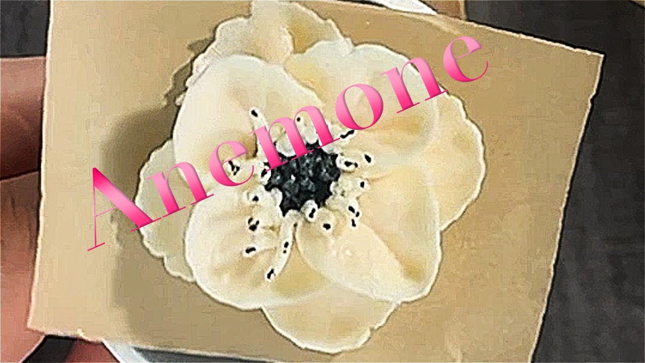 Buttercream Flowers - Anemone. Is it really that easy?