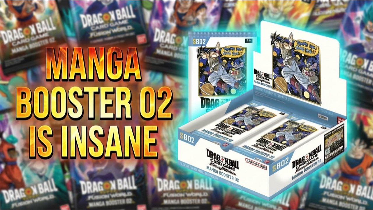 INSANE PULLS Dragon Ball Super Fusion World Manga Booster 02