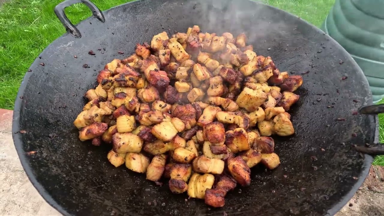 Pork Messing with Rayoo Sagg| UK, Canterbury back garden |