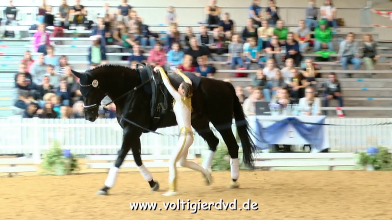 Anne Schlumbohm - Melanie Eger - Doppel 04 - DJM Voltigieren München 2018