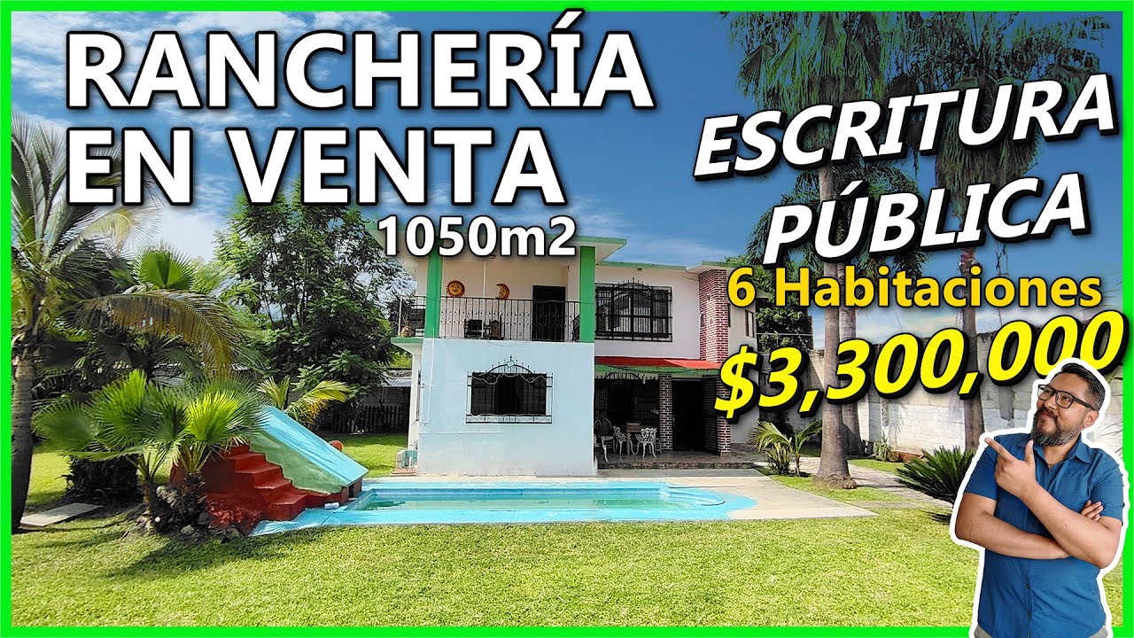 🏡Casa en venta‼️Morelos con 1050m2✅ Escriturada✅