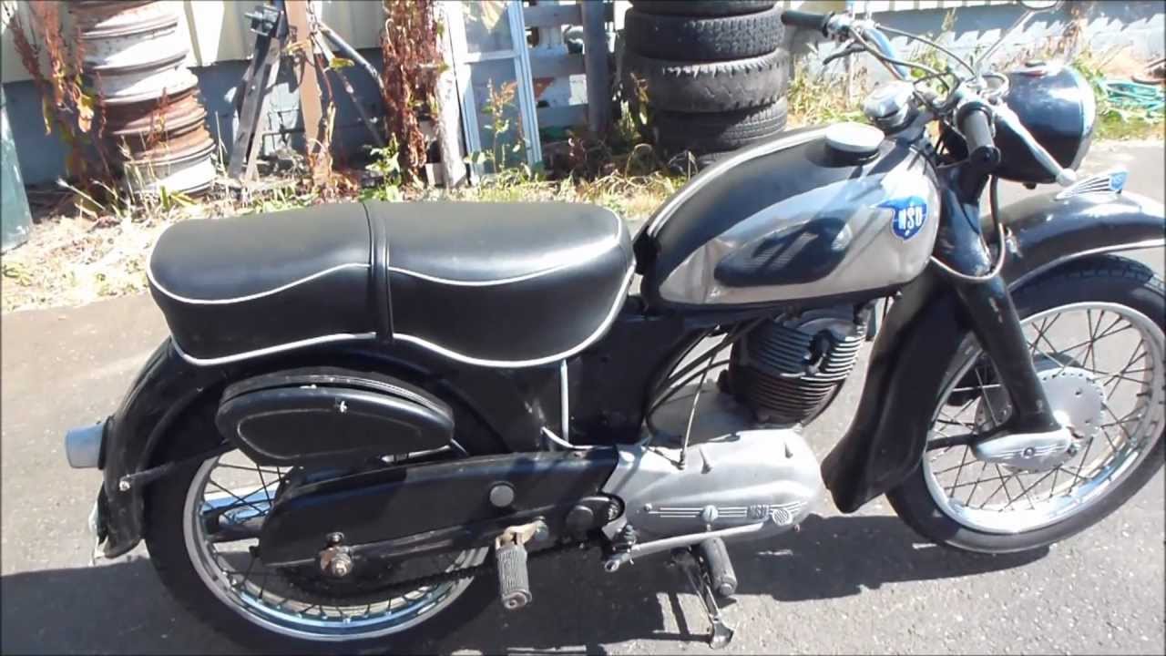 1950's NSU 250 Motorcycle