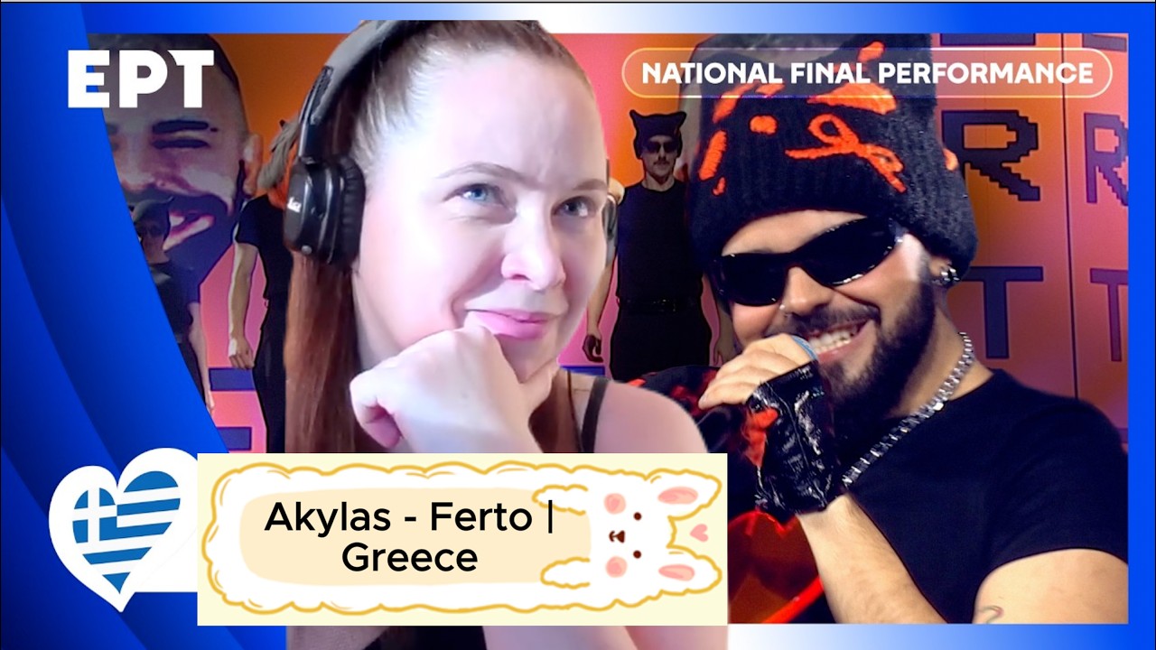 🚀 AKYLAS ВИРВАВСЯ В ТОП?! 🇬🇷 Ferto | Реакція#eurovisionreaction #vlog #reaction #eurovision #akylas