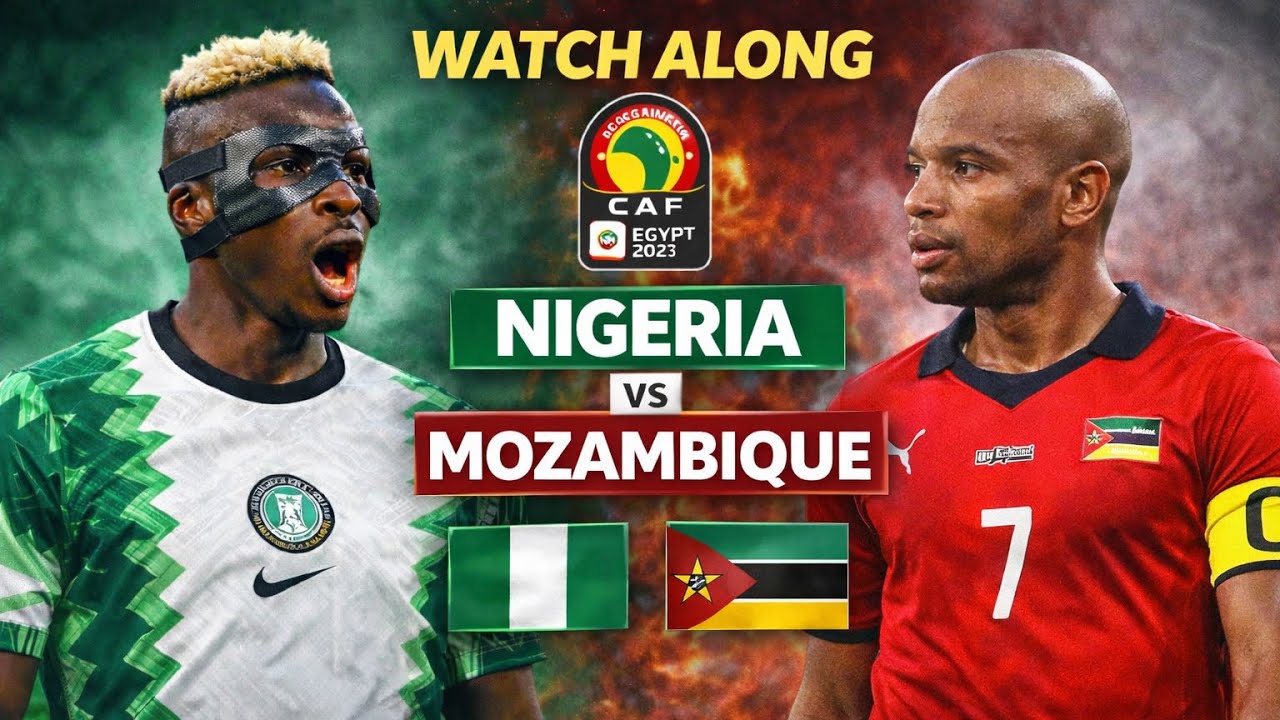 Nigeria VS Mozambique Knock out stage Live Reaction