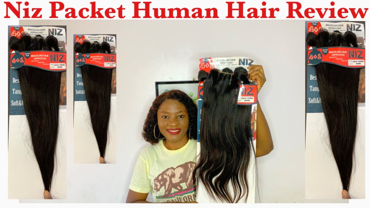 Affordable Packet Human Hair Review| Niz Silky Straight Packet Human Hair Review