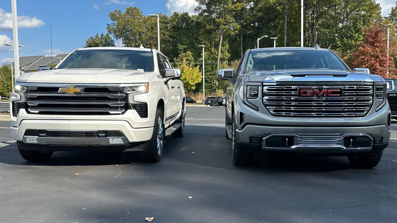 2025 Chevrolet Silverado 1500 High Country VS 2025 GMC Sierra 1500 Denali!