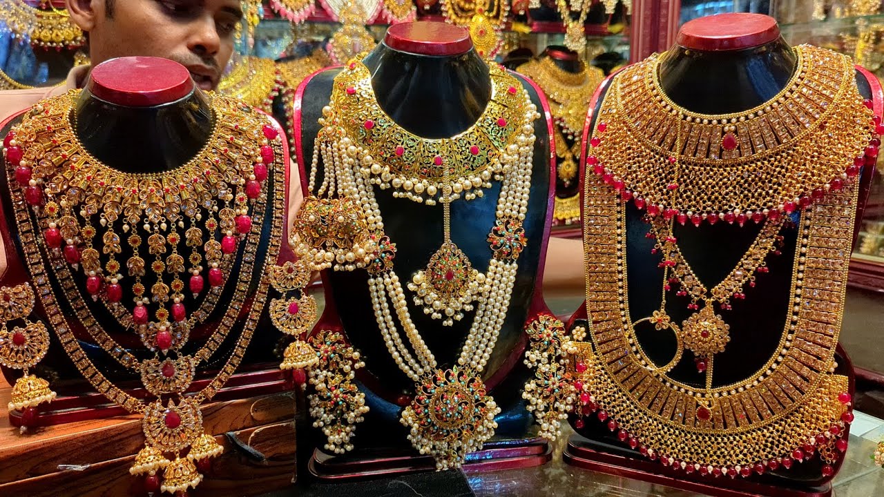 ডিজাইনার ব্রাইডাল জুয়েলারি কিনুন সবচেয়ে কমদামে | Designer bridal jewellery collection 2023