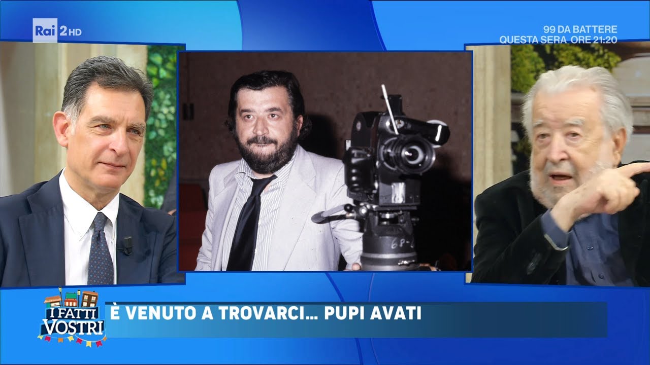 È venuto a trovarci... Pupi Avati - I Fatti Vostri 10/03/2025