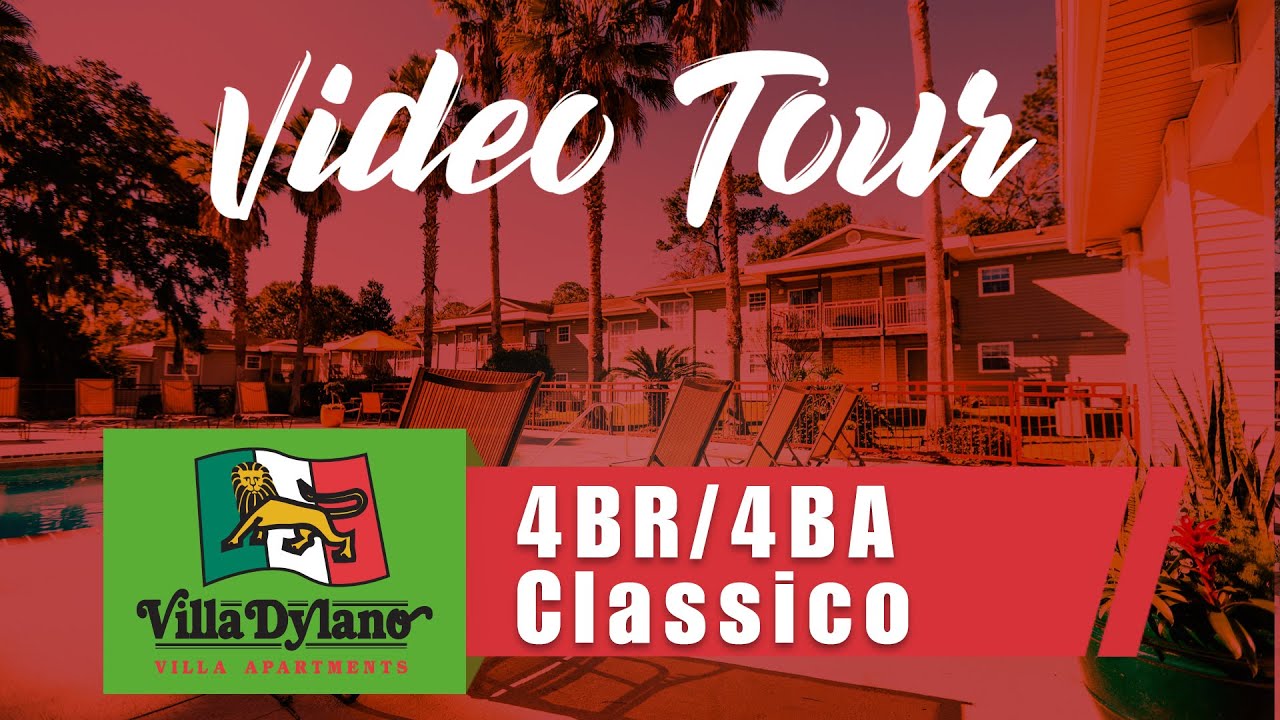 Video Tour - 4 Bed / 4 Bath Classic - Villa Dylano