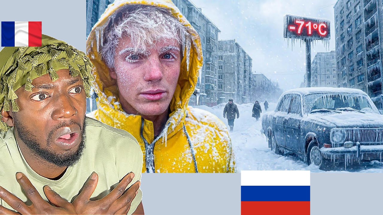 100 Hours In The Coldest City On Earth! (-71°C, -96°F) - Yakutsk, Siberia ⎢REACTION !