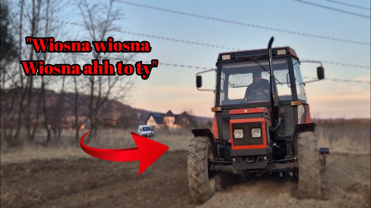 Przygotowania pod siewy 2025 Zetor 5340 w akcji