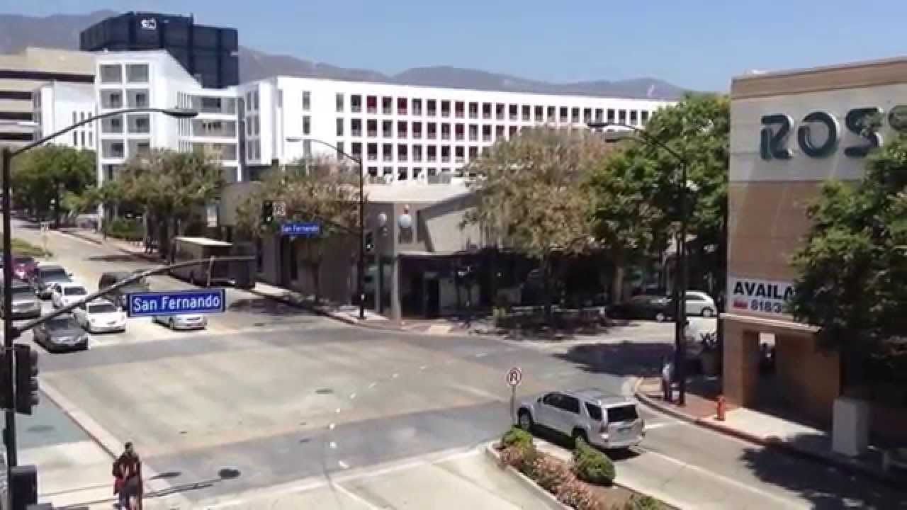 Burbank Mall, California.