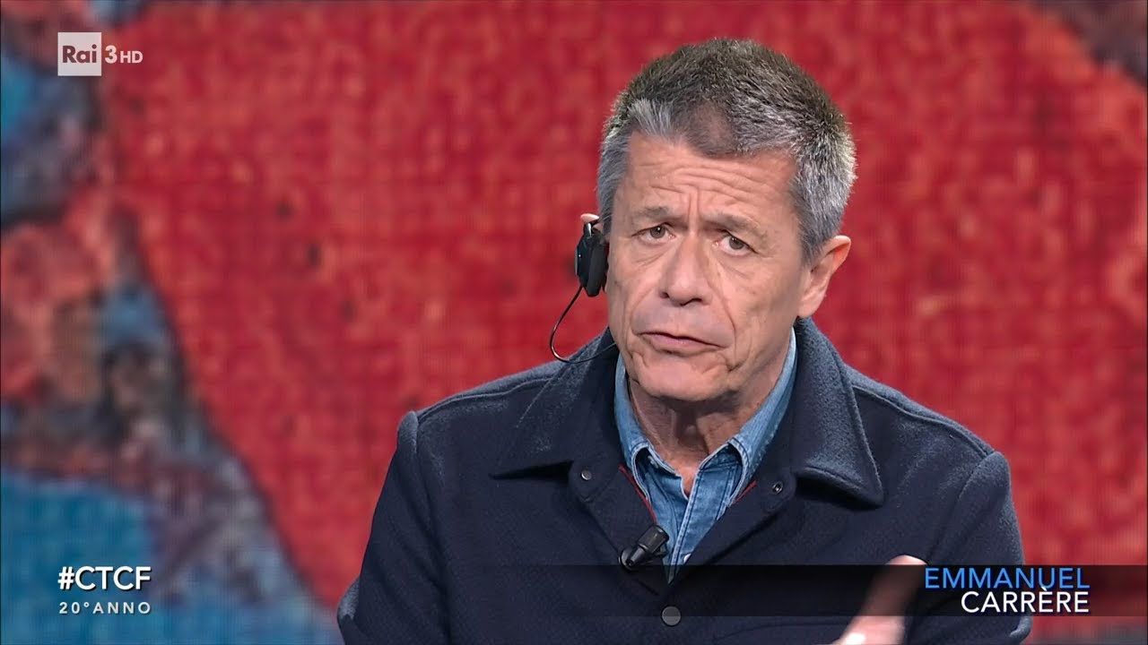 Emmanuel Carrère - Che Tempo Che Fa 26/03/2023