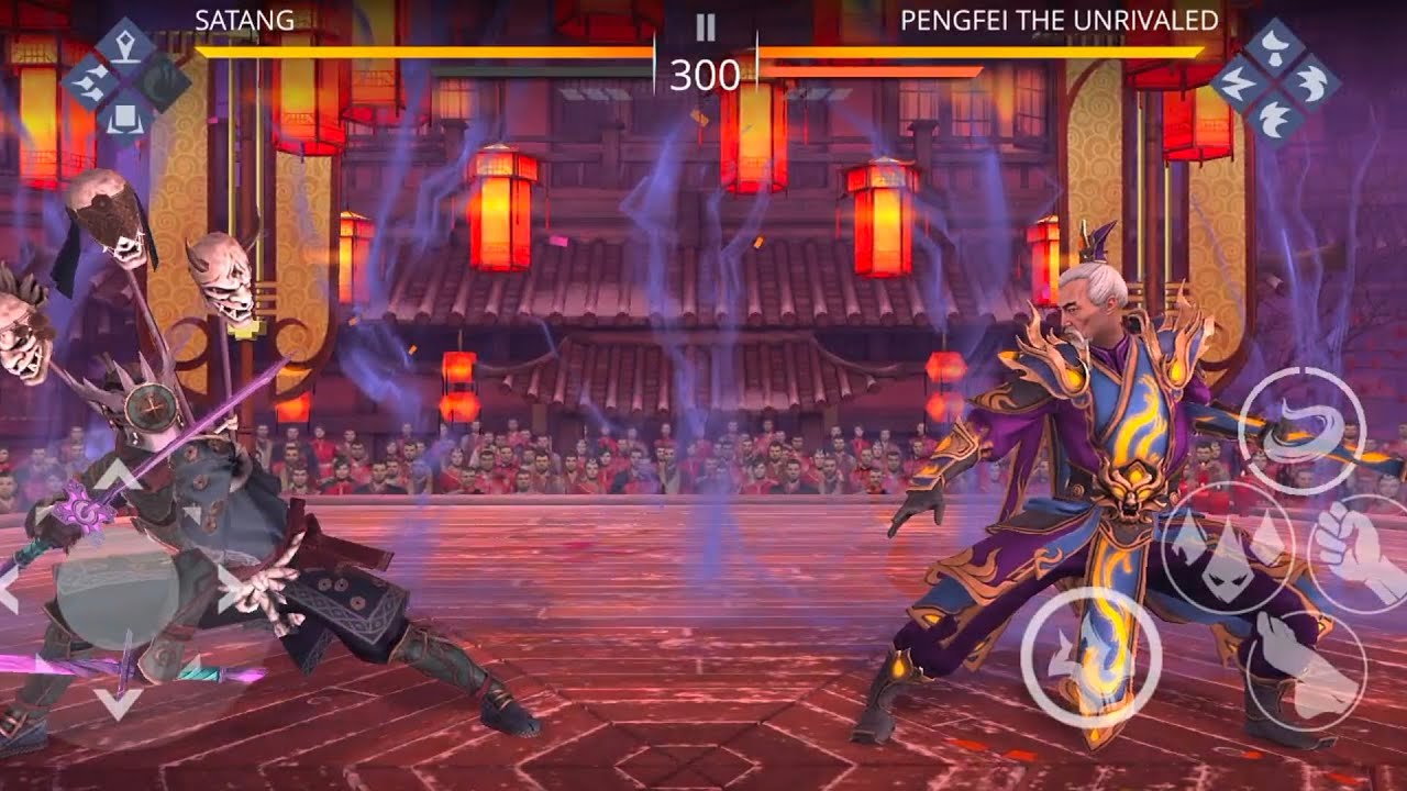 Shadow fight 3 : Dead forest triad Set Vs Pengfei the Unrivaled (hard mode)